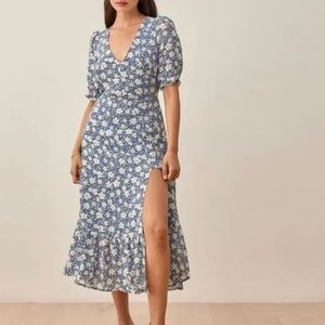 Reformation Nantes Dress, Mari, Size 6